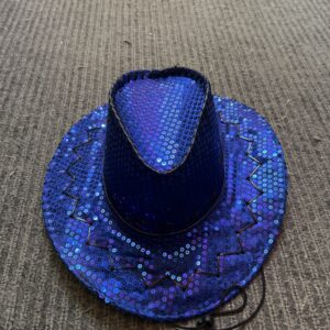 Hat cowboy sequins