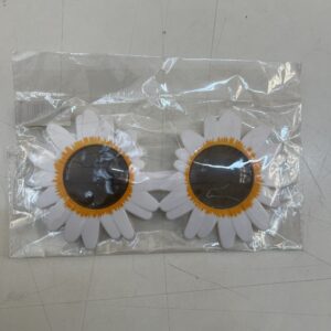 Party glass sunflower 17cm