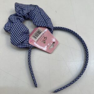 Aliceband+hairband check set