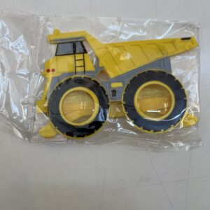 Party glass construction truck 15cm