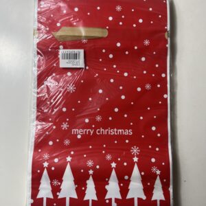 PLASTIC BAG PRINTED RIBBON XMAS (L)23x3
