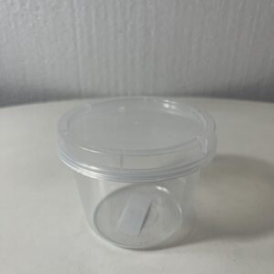 PLASTIC SAUCE CONTAINER 240ML/EACH