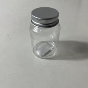 PLASTIC BOTTLE ROUND/LID D4x6CM/EACH