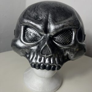 MASK GHOST NET/TEETH 19x19CM/EACH