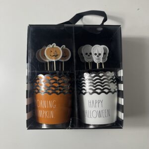 12 BAKING CUPS+12PICKS HALLOWEEN