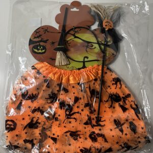 TUTU SET PUMKIN(TUTU+BROOM+A/BAND)SET