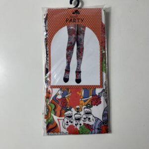 STOCKING GHOST/SKULL HEAD L65CM/EACH PRS