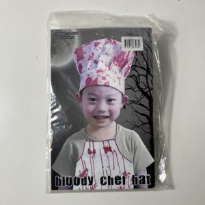 BLOODY CHEF HAT 25x23CM JX-9258/EACH