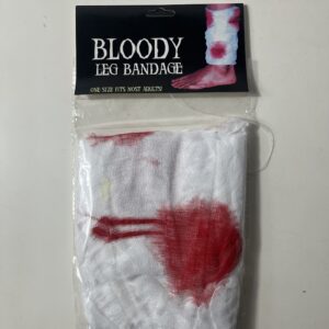 BLOODY LEG BANDAGE L29CM JX-9214/EACH