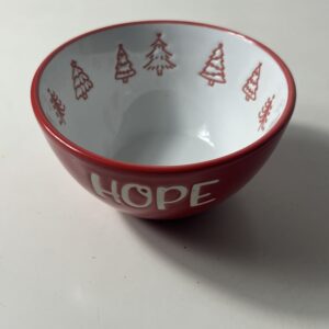 XMAS BOWL 12.5*8CM HO HO HO/EACH