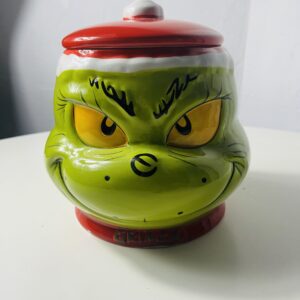 XMAS COOKIE JAR GRINCH 18*20CM/EACH