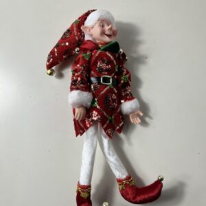 ELF ON THE SHELF RED DRESS/45CM/EACH