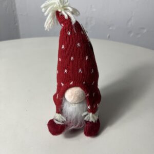 XMAS SANTA HANGING WOODEN HAT H20CM/EA