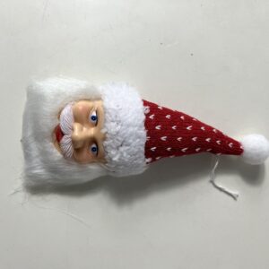 XMAS SANTA HANGING FACE L27CM/EACH