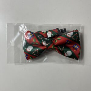 BOWTIE CHRISTMAS THEME 6x12CM/EACH