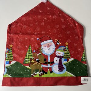 CHAIR COVER SANTA 46X57CM/EACH