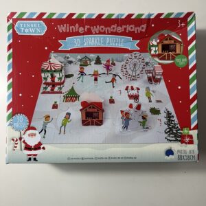 3D SPARKLE PUZZLE WINTER WONDERLAND/EACH