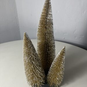 XMAS DECO TABLE TOP TREE 3PC/SET