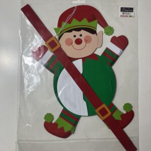 XMAS PAPER DECO ELF H30CM/EACH