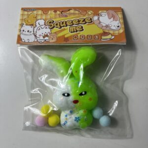SQUEEZE ME TOYS BUNNY 10x6CM 70G/EACH