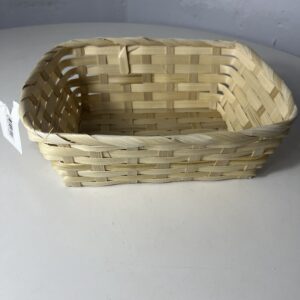 BASKET BAMBOO SQUARE 24X18X9CM/EACH