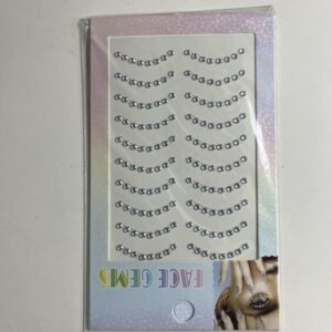 FACE GEMS STICKERS EYES/EACH