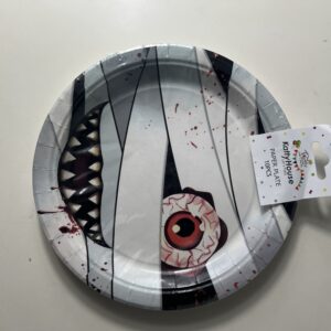 PARTY PAPER PLATES MUMMY 23CM 10PC/PK