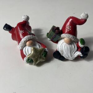 XMAS DECO SANTA 6-9CM/EACH