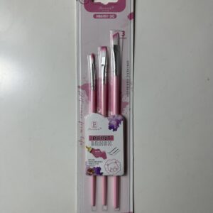 PAINT BRUSH SOLID COLOR 3PCS/CARD