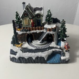 B/O RESIN DECO CHRISTMAS 14X20X18CM/EACH