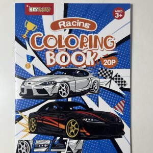 COLOURING BOOK CARS 20PGS 20.8X27.9CM