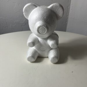 STYROFOAM TEDDY BEAR (S) H18CM/EACH