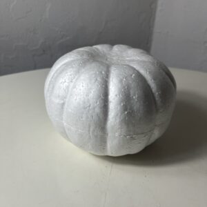 STYROFOAM PUMPKIN 15X10CM/EACH
