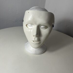 MASK PLAIN MASQUERADE 17.5X19CM/EACH