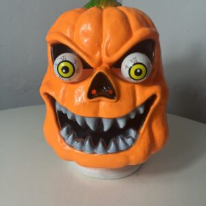 MASK PUMKIN 3D EYES 17X24CM/EACH