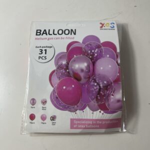 BALLOON LATEX 31PCS SET/EACH