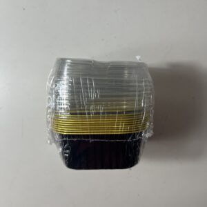 FOIL TIN SQUARE BLACK C9035A 10 PC/SET