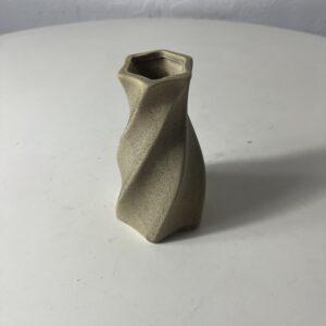 CERAMIC VASE TWIST 7X12CM/EACH