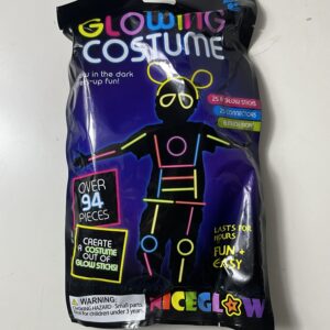 GLOWING COSTUME 94PCS /PACK/EA.PK