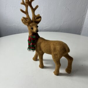 XMAS DECO REINDEER BROWN 22X15X4CM/EACH