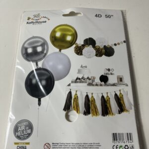 FOIL BALLOON 4D 50”/EACH