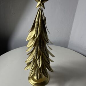 IRON DECO TABLETOP TREE GOLD LEAF+-50CM