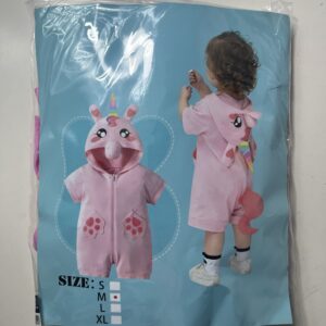 COSTUME CHILD UNICORN ONESIE/EACH