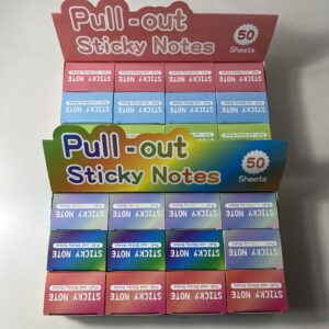 PULL-OUT STICKY NOTE 6.2X4CM/EACH