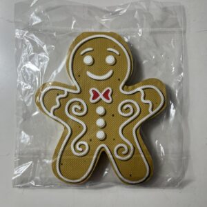 SERVIETTE GINGERMAN CUT OUT 32X30CM 20PC