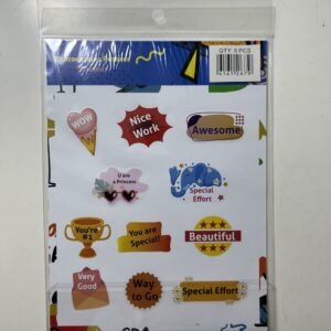 STICKER REWARDS IN OPP 5PCS/PACK