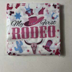 SERVIETTE RODEO COWGIRL 33X33CM 20PC/PK