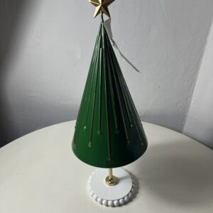 IRON DECO TREE WITH STAR 19X19X50.8CM/EA