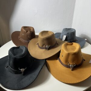 HAT COWBOY BULL 34X38CM/EACH