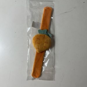 WRIST SNAPPBAND CARROT 2.5X23.5CM/EACH